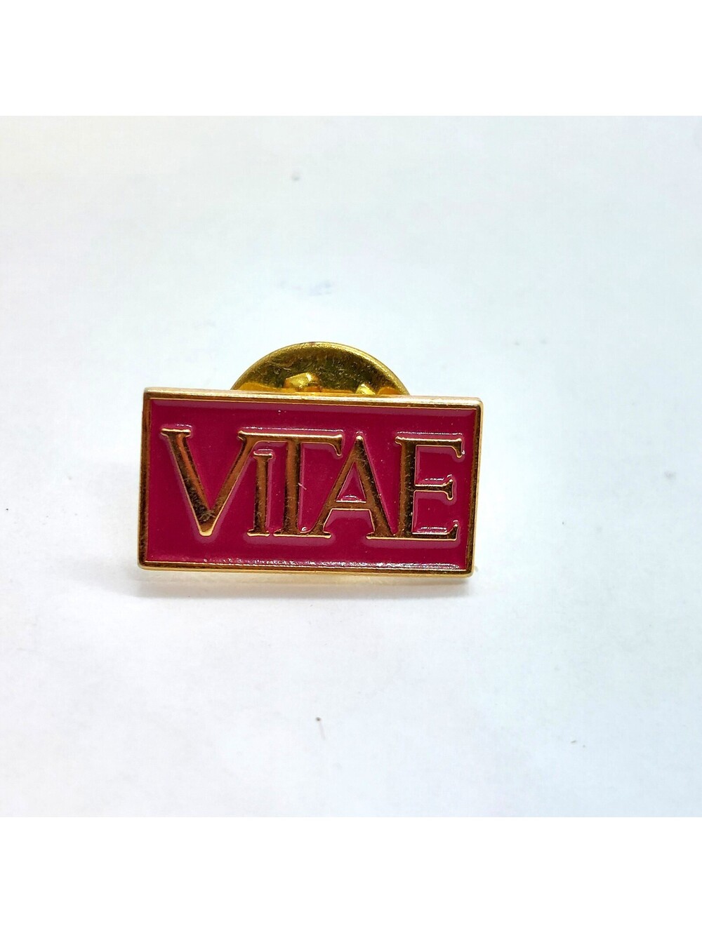 Vintage VITAE Pro Life Organization Enamel Pin Latin Life Movement Lapel